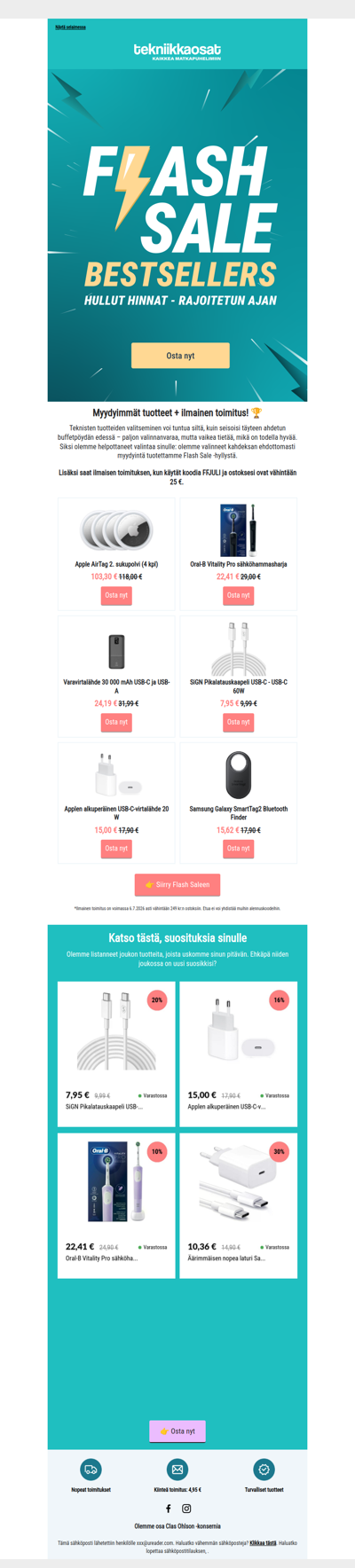 💥 Älä ohita näitä 6 suosikkituotetta