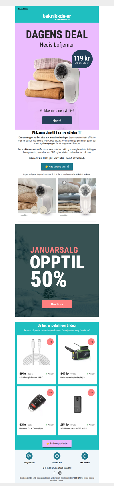 Dagens Deal: Lofjerner