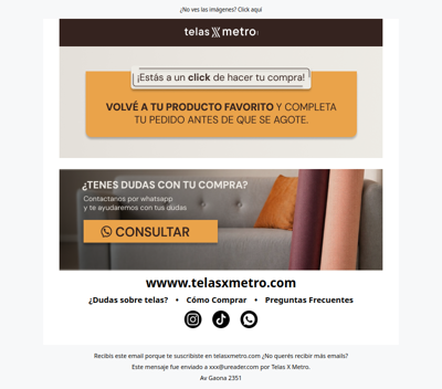 , ¿seguís buscando esa tela perfecta?
