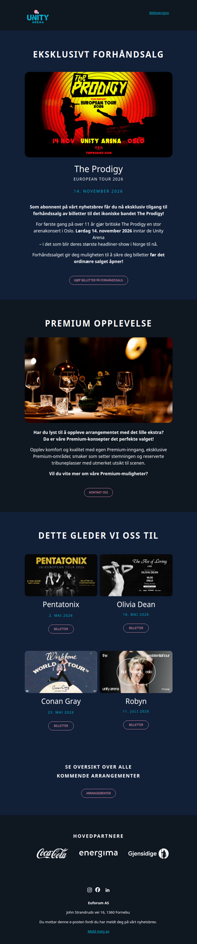 Eksklusivt forhåndssalg: The Prodigy