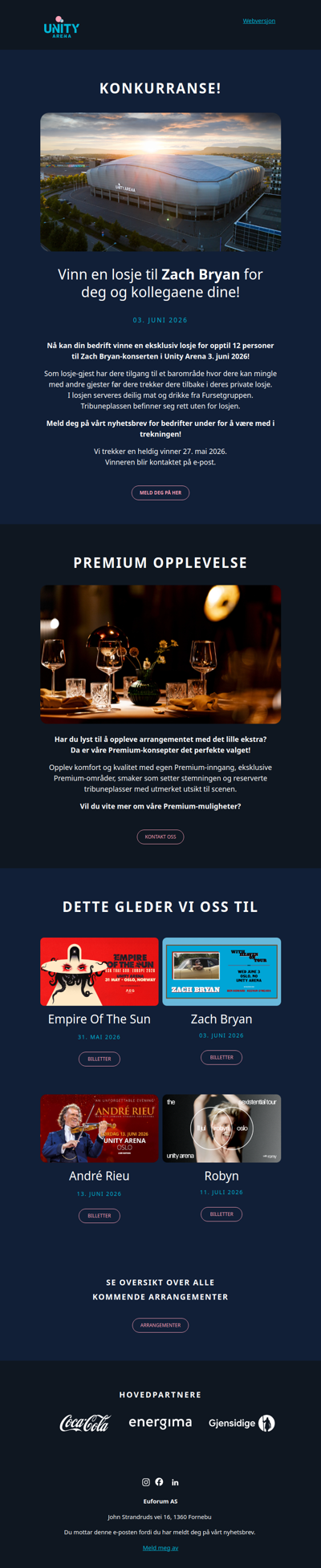 Vinn en losje til Zach Bryan for deg og kollegaene dine!