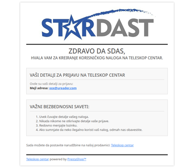 [Teleskop centar] Dobrodošli!