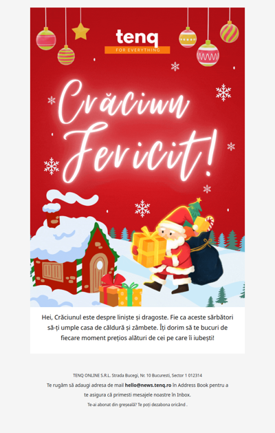 🎄 Liniște, Căldură și Bucurie de Crăciun!