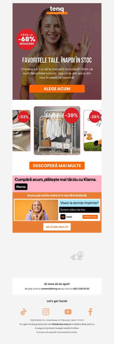 Înapoi în stoc cu până la -68% reducere 📦