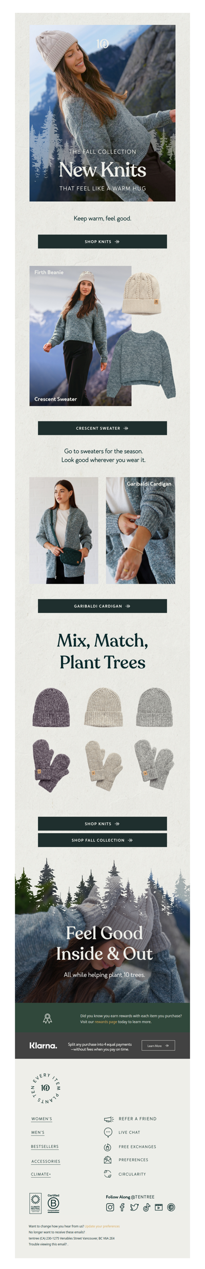 The knits September calls for.
