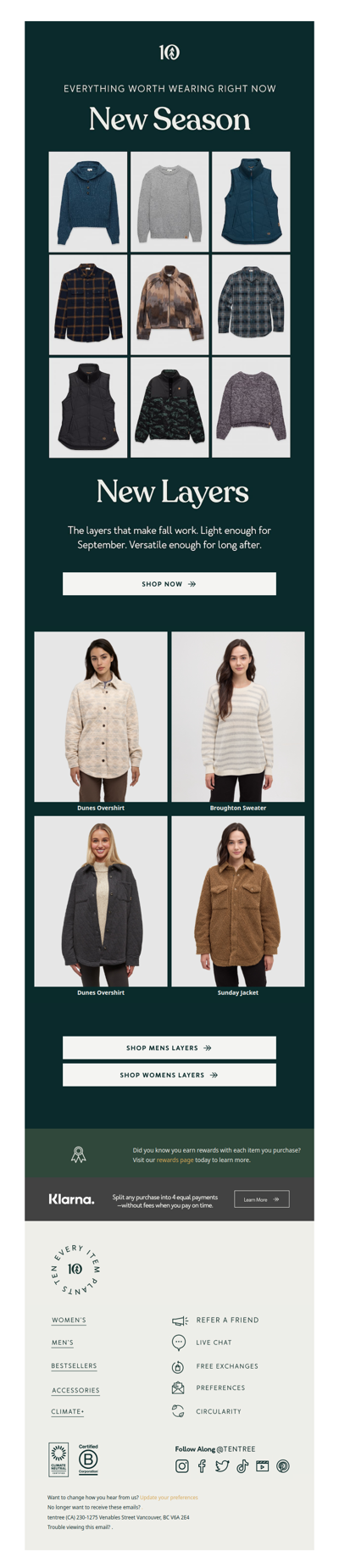 New Season. New Layers.