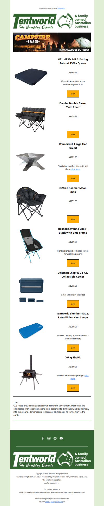 Autumn Camping Ideas