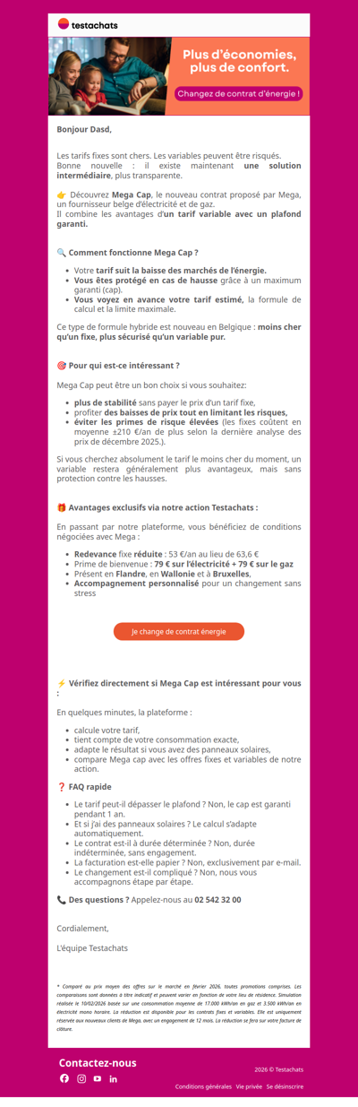Un nouveau contrat d’énergie hybride : la flexibilité du variable avec un plafond garanti