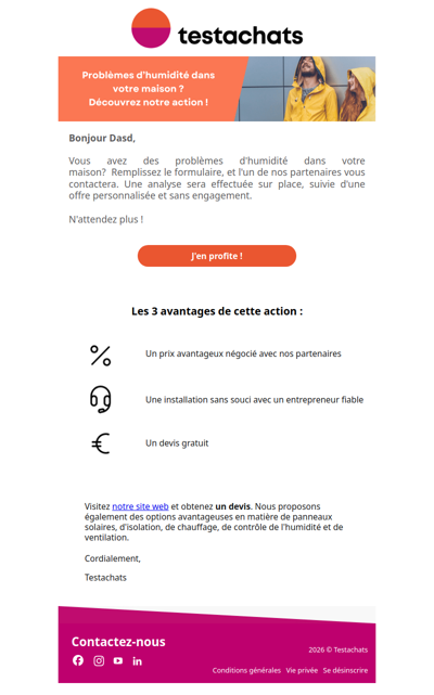 Humidité dans votre logement ? Des solutions efficaces et un devis gratuit