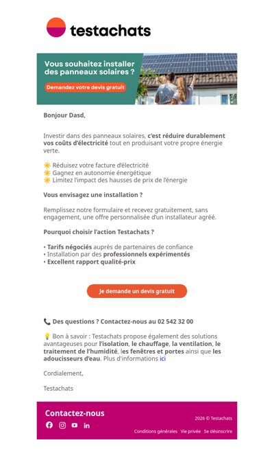 Passez aux panneaux solaires et réduisez vos dépenses