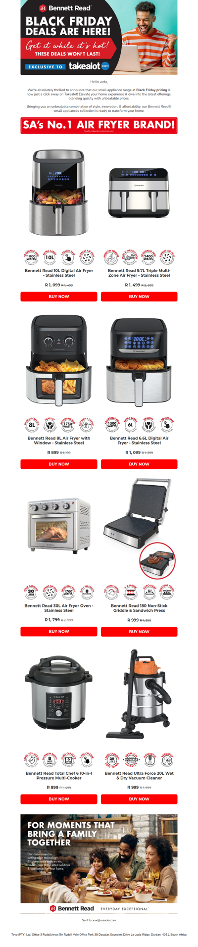 Bennett Read Black Friday Deals are Here!