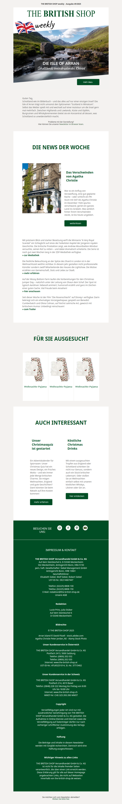 Die Isle of Arran: Schottlands beeindruckendes Kleinod