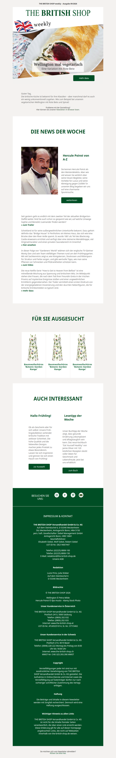 Wellington mal vegetarisch