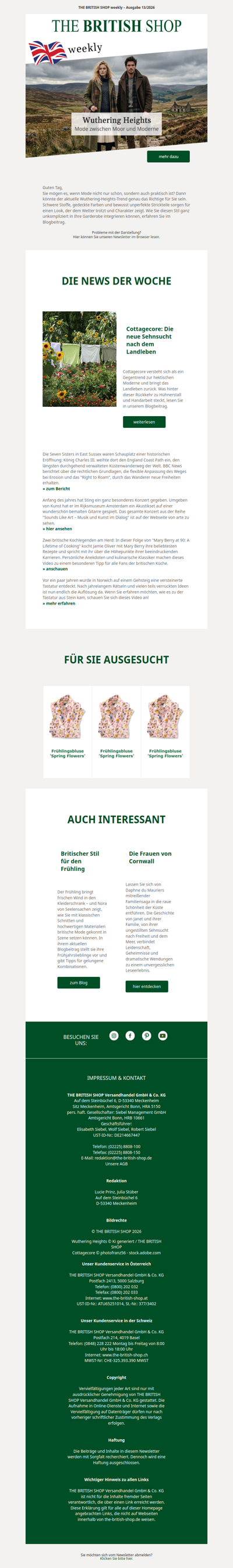 Wuthering Heights: Mode zwischen Moor und Moderne