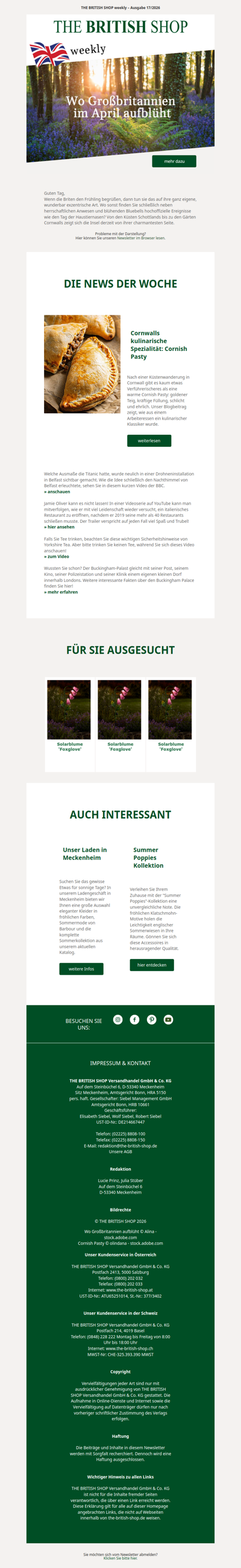 Wo Großbritannien im April aufblüht: Die schönsten National-Trust-Sites