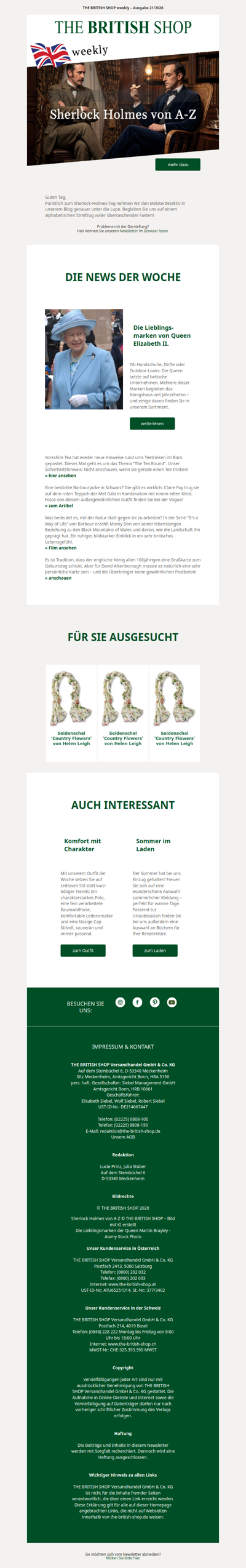 Sherlock Holmes von A-Z