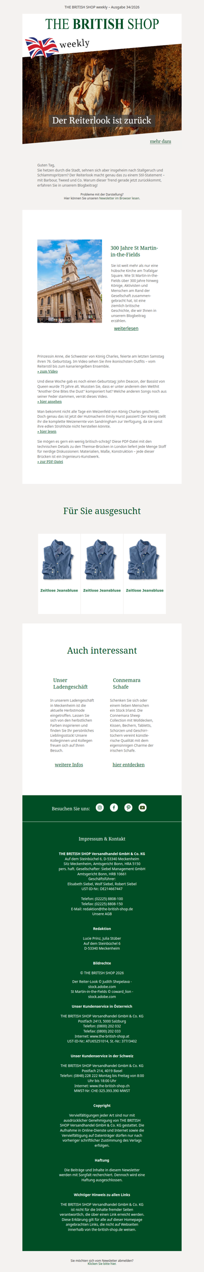Der Reiter-Look