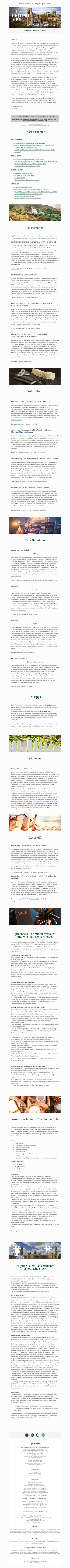Newsletter vom 15.09.2026