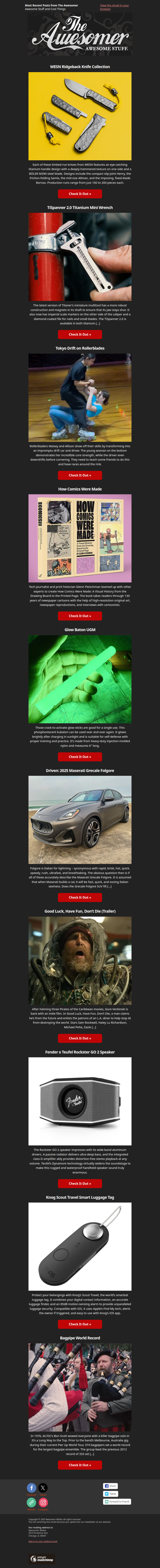 The Awesomer: A Daily Dose of Awesome Stuff