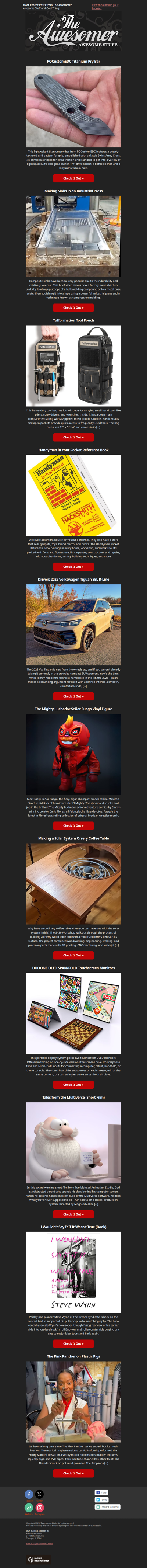 The Awesomer: A Daily Dose of Awesome Stuff