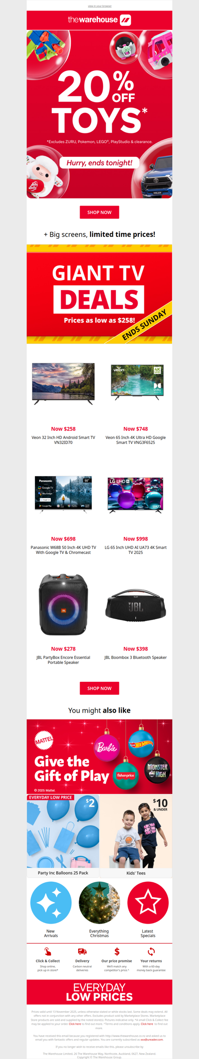 ⚡20% Off Toys* - Today Only! 😍🎁