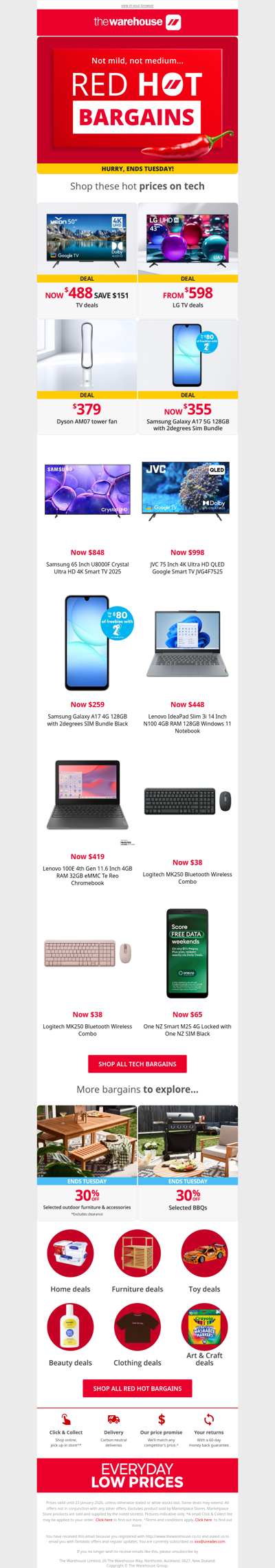 Grab a Red Hot Tech Bargain 📱⚡