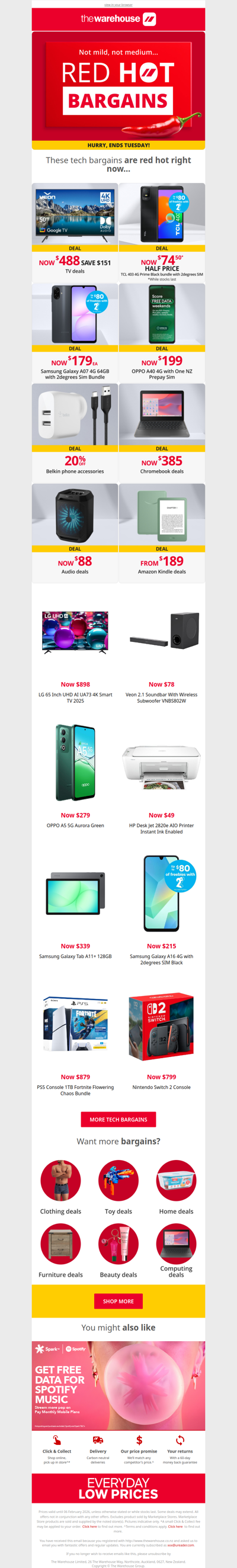 Cool Tech 🔥 Red Hot Prices