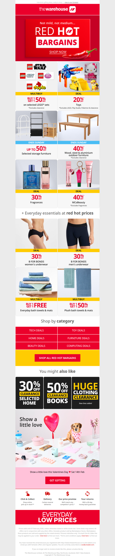 Weekend Plans 🤝 Red Hot Bargains