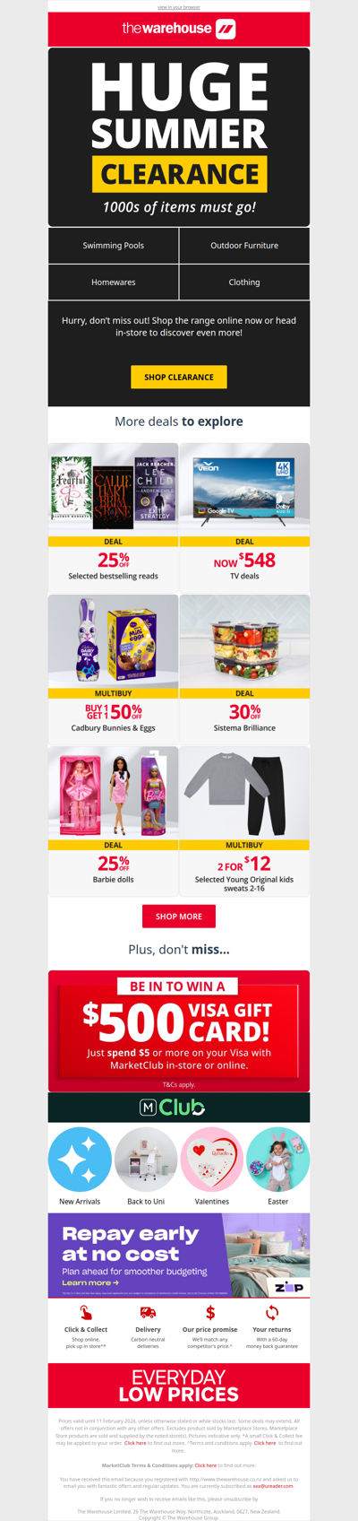 Huge Summer Clearance On Now ☀️🏃‍♀️