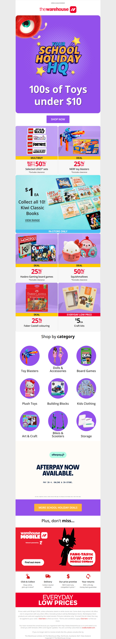 ⭐ Your School Holiday HQ ⭐