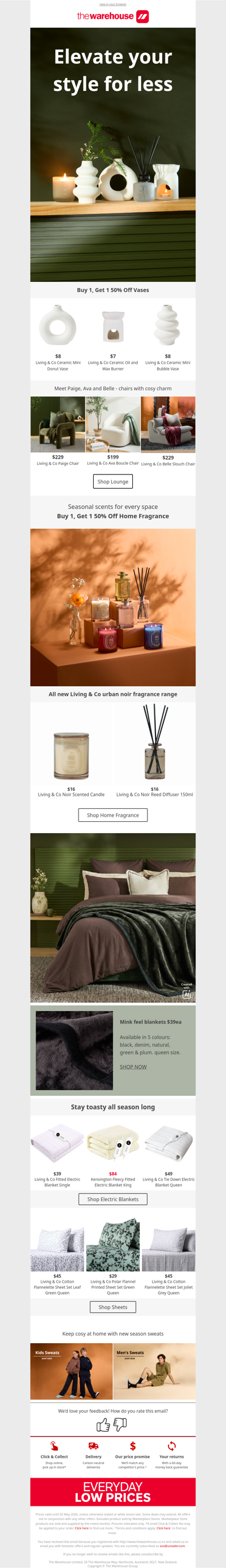 Buy 1 Get 1 Half Price - Set The Winter Mood🕯️❄️