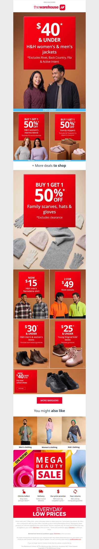 New Clothing Bargains to Shop 🧥🧣👟