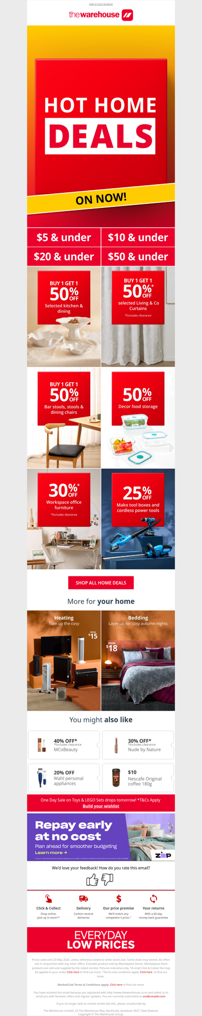 🚨 Hot Home Deals On Now 🚨