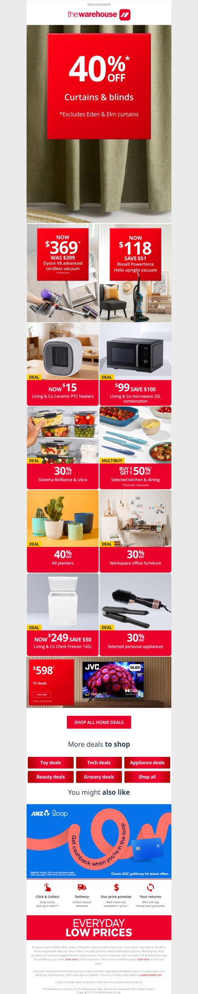 Long Weekend Home Deals 👑