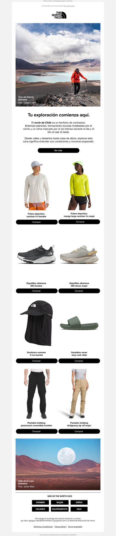 Cuando el paisaje exige estar preparado.