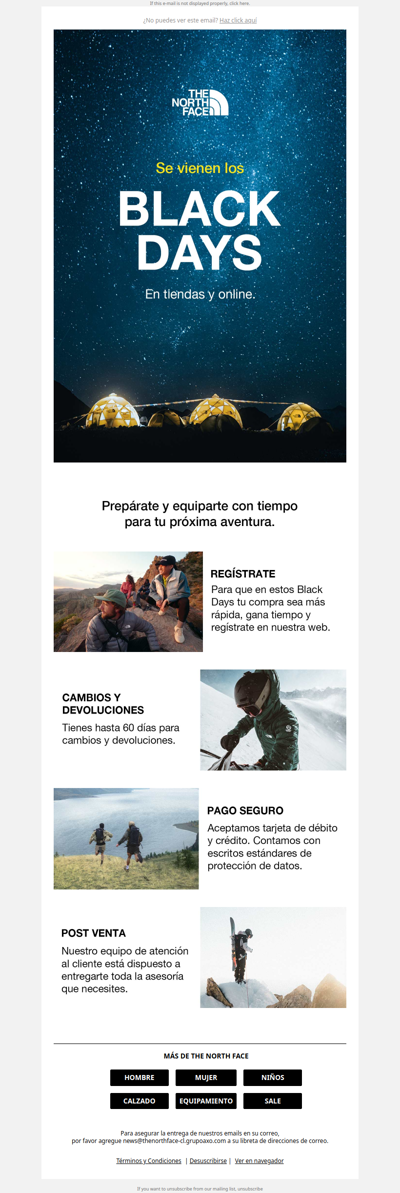 Se vienen los Black Days