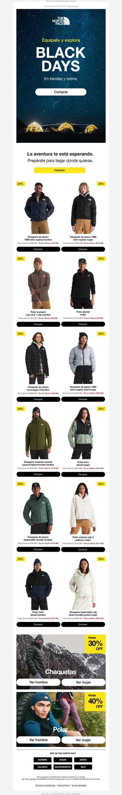 40% OFF. No te lo pierdas.