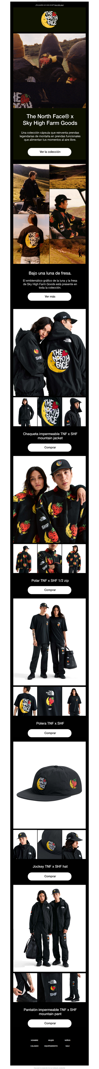 Presentamos The North Face x Sky High Farm Goods