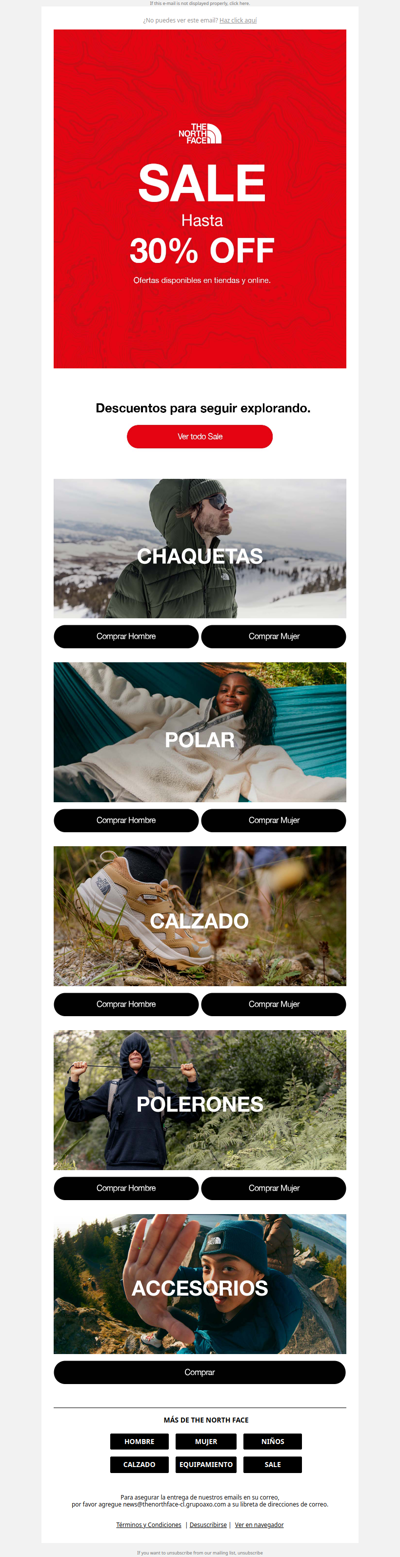 Winter Sale: hasta 30% OFF