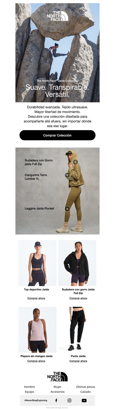 No te pierdas The North Face x Jaida Collection