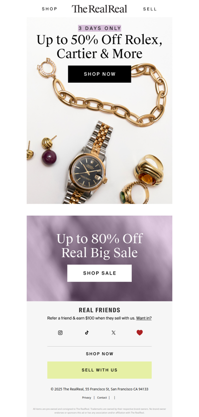 Cartier. On. Sale.