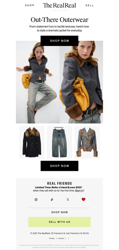 Out-there outerwear ✨