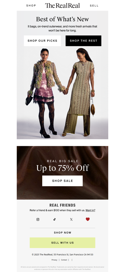 It bags, outerwear…