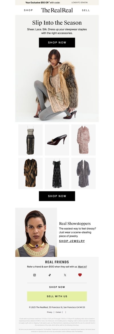 Slip into something more comfortable