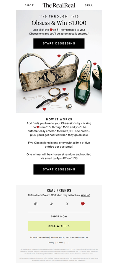 Want $1,000 for fall shopping?