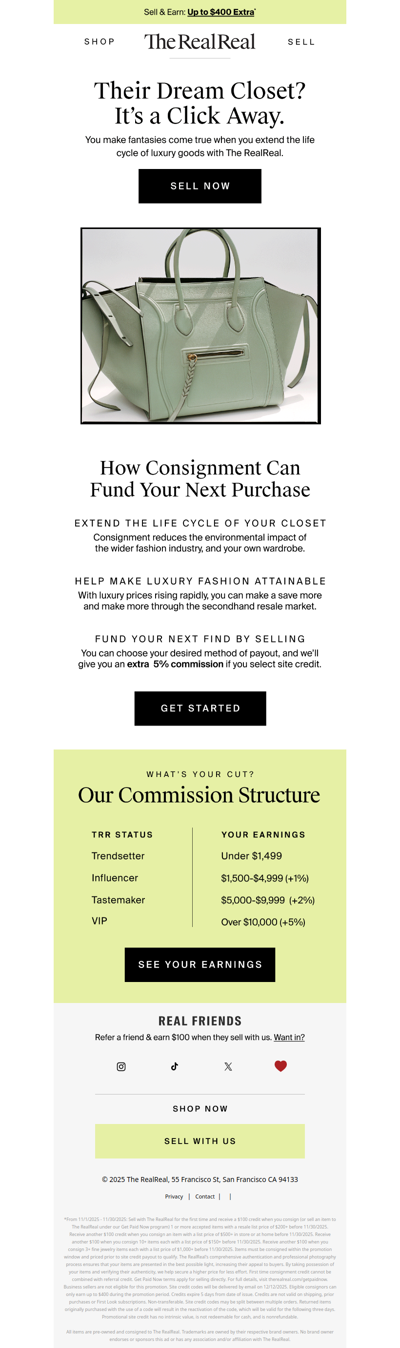 Your Next Dream Piece? It's a consignment away.