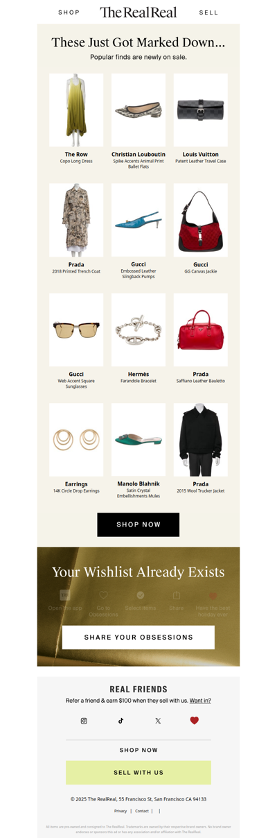 Don't miss these designer markdowns