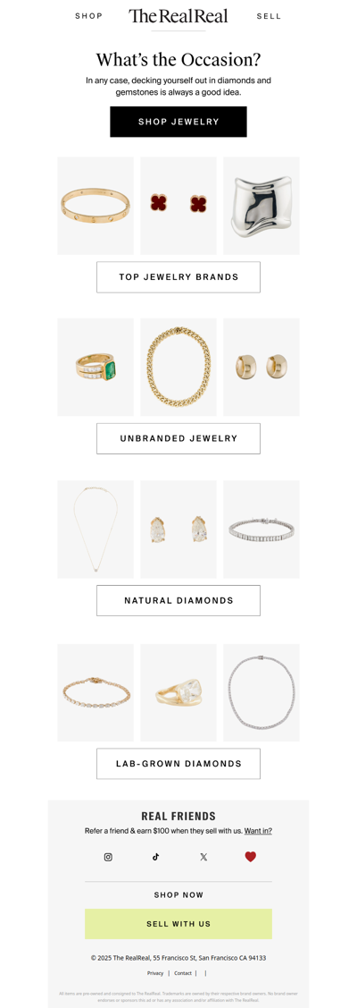 What’s the occasion?