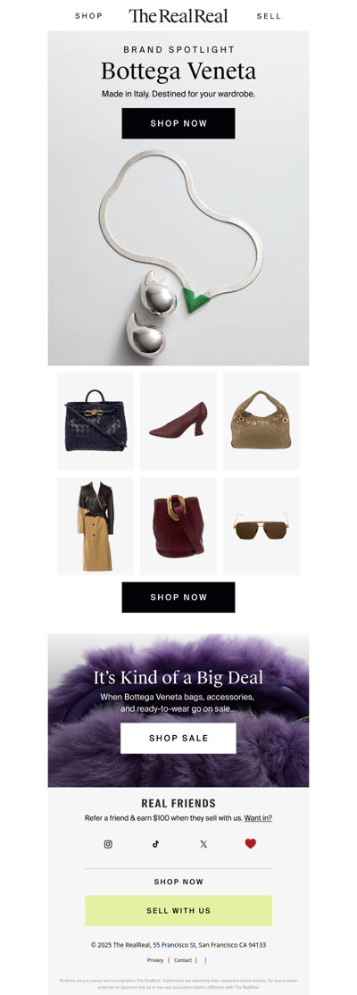 The Bottega Veneta Sale