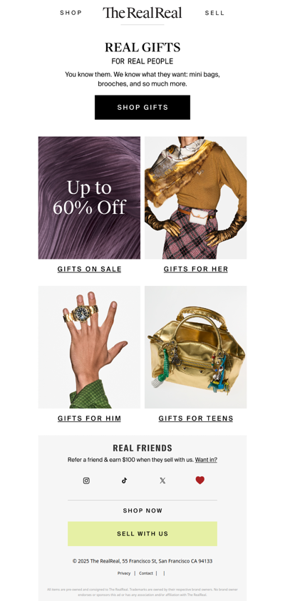 Give more. Spend less.